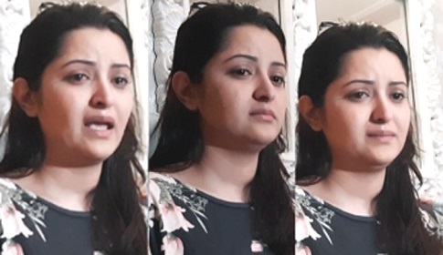 ডিবি কার্যালয়ে পরীমনি