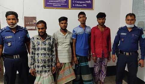 মধুখালীতে বীমা কর্মীকে গণধর্ষণ, গ্রেফতার ৫