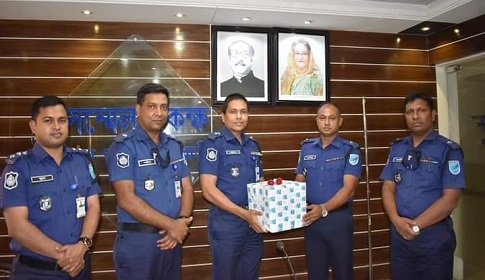 গোয়ালন্দে মসজিদে সচেতনতামূলক বক্তব্যে ঢাকা রেঞ্জের শ্রেষ্ঠ ওসি তায়েবীর