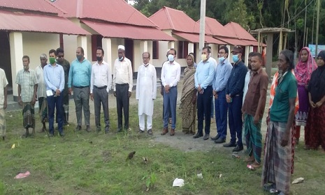 শনিবার কেন্দুয়ায় আশ্রয়ন প্রকল্পের সুবিধাভোগীদের সঙ্গে মতবিনিময়