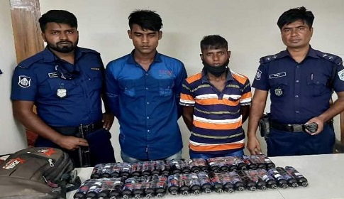 গোবিন্দগঞ্জে ফেন্সিডিলসহ আটক ২