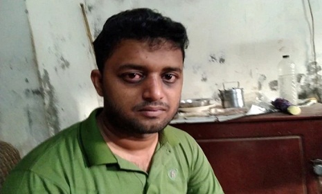 রাজবাড়ীতে ট্রেনে দুর্বৃত্তদের ছোঁড়া ঢিলে যাত্রী আহত