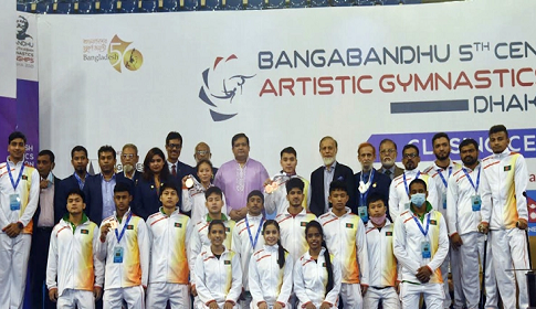 শেষ হলো বঙ্গবন্ধু জিমন্যাস্টিকস চ্যাম্পিয়নশিপ