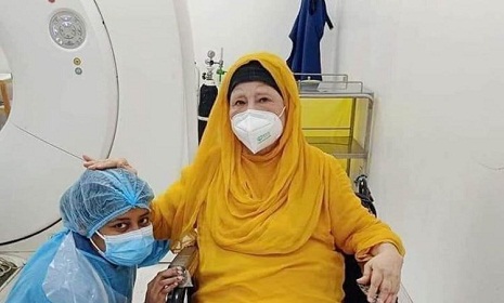 বিকেলে বাসায় ফিরবেন খালেদা জিয়া