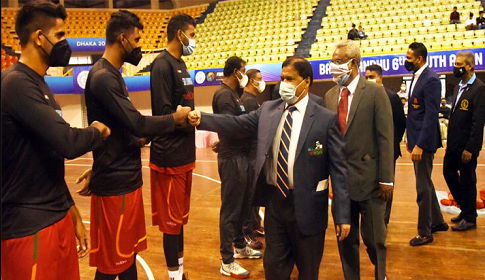 বঙ্গবন্ধু সাউথ এশিয়ান বাস্কেটবল চ্যাম্পিয়নশিপ উদ্বোধ