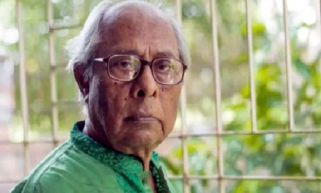 রাবির কেন্দ্রীয় গ্রন্থাগারের সামনে চিরনিদ্রায় শায়িত হাসান আজিজুল হক