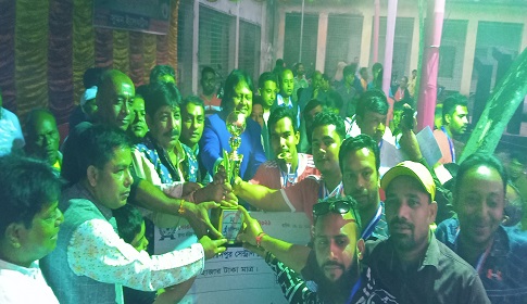 গোয়ালচামট কাপ ফুটবল টুর্ণামেন্টে সেন্ট্রাল ক্লাব চ্যাম্পিয়ন