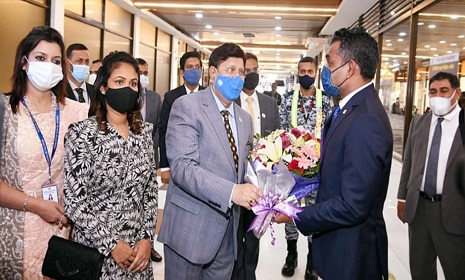 তিন দিনের সফরে ঢাকায় মালদ্বীপের ভাইস প্রেসিডেন্ট