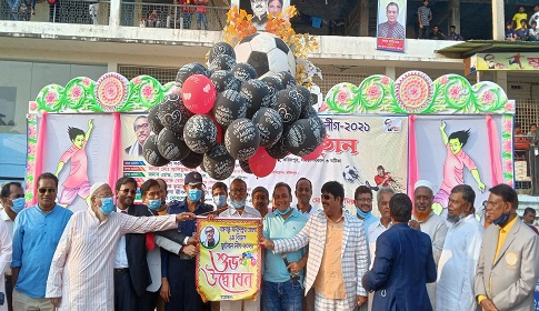 ফরিদপুরে বঙ্গবন্ধু প্রথম বিভাগ ফুটবল লিগ শুরু