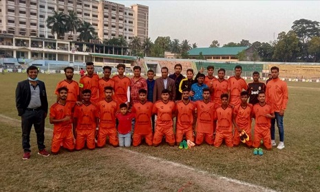 বঙ্গবন্ধু ফরিদপুর জেলা প্রথম বিভাগ ফুটবল লিগে ব্রাদার্স ইউনিয়নের প্রথম জয়লাভ