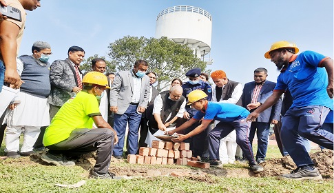 টাঙ্গাইলে বঙ্গবন্ধু ও মুক্তিযুদ্ধ স্মৃতি কেন্দ্রের নির্মাণ কাজের উদ্বোধন 