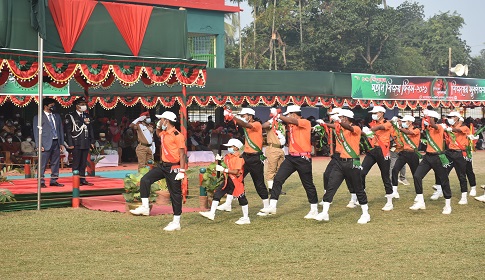 মেহেরপুরে মহান বিজয় দিবস পালিত