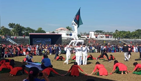 মৌলভীবাজারে বিজয়ের সুবর্ণজয়ন্তী উদযাপন 