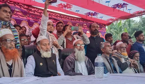কৈজুরিতে ঘোড়া প্রতীকের স্বতন্ত্র চেয়ারম্যান প্রার্থীর জনসভা 