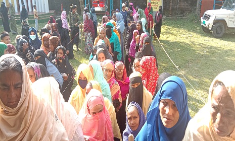 মৌলভীবাজারের ২০ ইউনিয়নের ১৯১টি কেন্দ্রে ভোট চলছে
