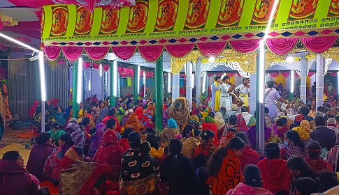 নগরকান্দায় মহানাম যজ্ঞানুষ্ঠান অনুষ্ঠিত