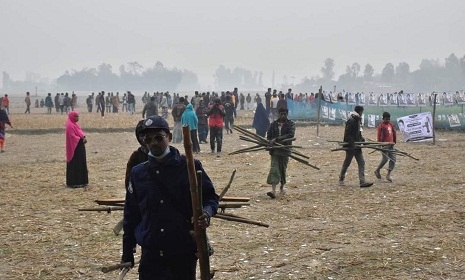 বগুড়ায় ভোট কেন্দ্রে সংঘর্ষ, নিহত ৪
