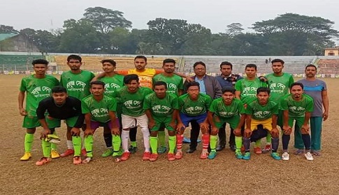 শেষ খেলায় জয় পেল সবুজ সেনা ক্লাব