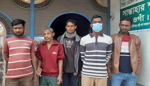 আদমদীঘিতে মাদক বিক্রি-সেবনে পাঁচজনের জেল জরিমানা