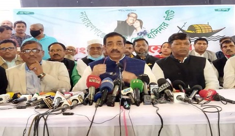 ‘নারায়ণগঞ্জ নৌকার ঘাঁটি, এখানে অন্য খেলা খেলার চেষ্টা করবেন না’