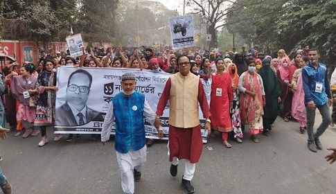 নাসিক ১১ নম্বর ওয়ার্ডে কাউন্সিলর প্রার্থী সেলিমের নির্বাচনী প্রচারণা