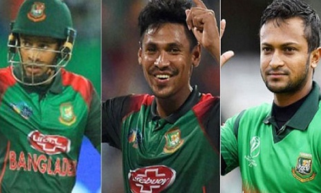 আইসিসি বর্ষসেরা ওয়ানডে দলে বাংলাদেশের তিন তারকা