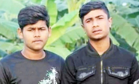 মাদারীপুরে মোটরসাইকেলে প্রাণ গেলো দুই ভাইয়ের