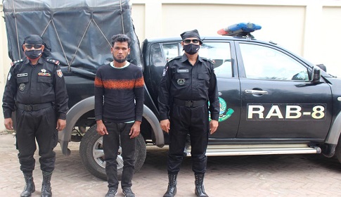 মধুখালীতে চাঞ্চল্যকর রাজন হত্যা মামলার আসামী ইয়াবাসহ আটক 