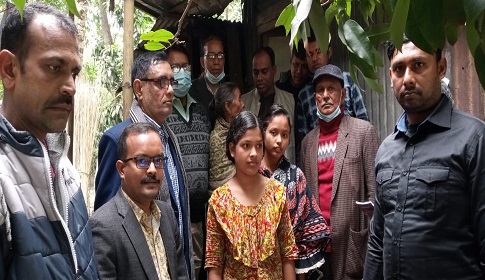 সেই তিন বোনের পাশে দাঁড়ালেন ফরিদপুর জেলা হিন্দু-বৌদ্ধ-খ্রিস্টান ঐক্য পরিষদ