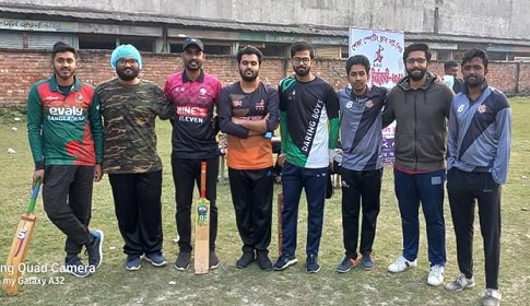 শেফা স্পোর্টিং ক্লাব শটপিস ক্রিকেট টুর্ণামেন্ট সিংপাড়ার দুই ক্লাবের জয়