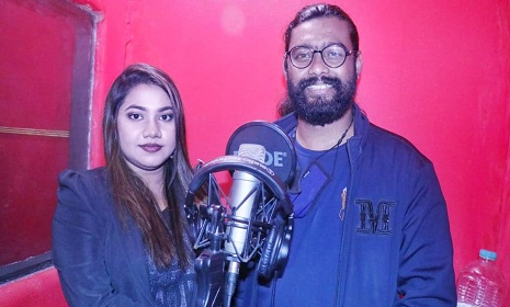 প্রথমবার প্লেব্যাক করলেন তানিশা খান