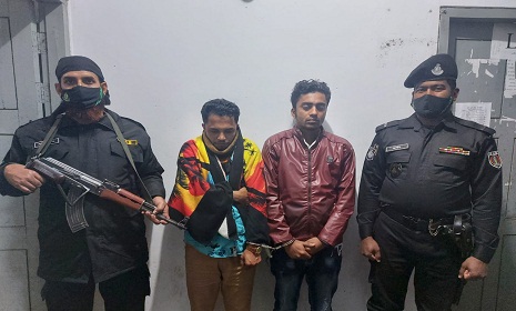 টাঙ্গাইলে গাঁজাসহ দুই মাদক কারবারি গ্রেপ্তার