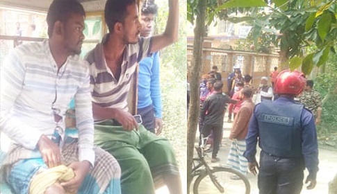 আড়াইহাজারে শিশু রিয়াদ হত্যাকে কেন্দ্র করে বাড়ীঘর ভাংচুর লুটপাট