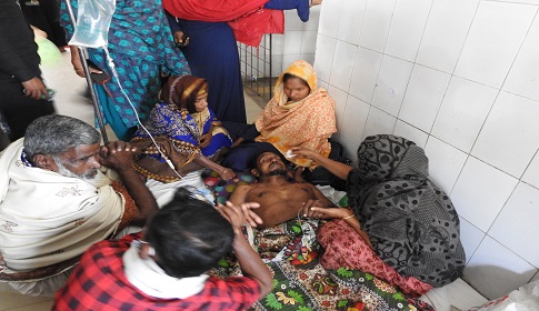 মাগুরায় পুলিশের শটগানের গুলিতে আহত ১০ 