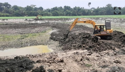 ফরিদপুরের দিন দিন কমে যাচ্ছে ফসলি জমি