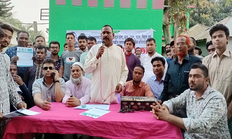 শিবগঞ্জে দ্রব্যসামগ্রীর মূল্য বৃদ্ধির প্রতিবাদে বিএনপি’র লিফলেট বিতরণ ও পথসভা