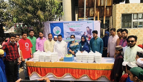 কর্ণফুলীতে কালেরকণ্ঠ শুভসংঘের আয়োজনে বঙ্গবন্ধুর জন্মদিন পালন