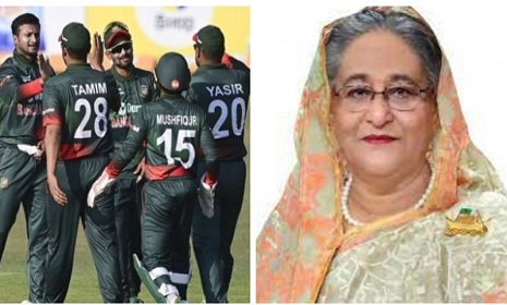 টাইগারদের জয়ে প্রধানমন্ত্রীর অভিনন্দন