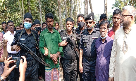 মাগুরার স্কুল ছাত্রী রাজিয়ার খুনি হাসান শেখ গ্রেফতার