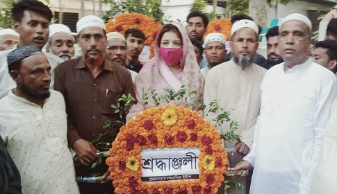 নগরকান্দায় কে এম ওবায়দুর রহমানের ১৫তম মৃত্যুবার্ষিকী পালিত