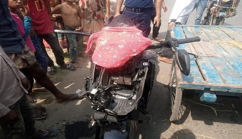 শেরপুরে মোটরসাইকেল-সিএনজি সংঘর্ষে প্রাণ গেল সেনা সদস্যের