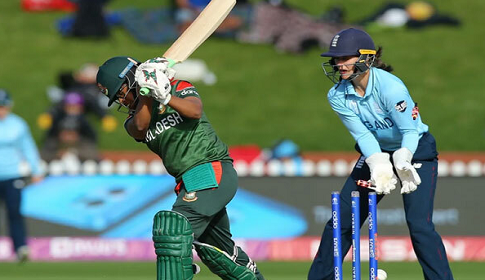 বড় পরাজয়েই বিশ্বকাপ শেষ হলো বাংলাদেশের মেয়েদের