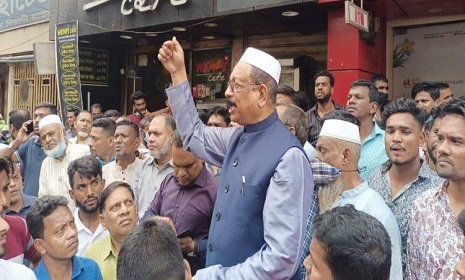 বিএনপির সমাবেশ, মাঠে সিটি মেয়রের অবস্থান কর্মসূচী