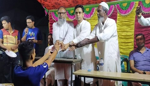 নগরকান্দার পুরাপাড়া ইউনিয়নে স্বাধীনতা ও জাতীয় দিবস পালিত
