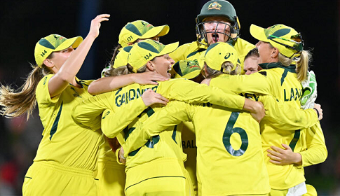 নারী ক্রিকেট বিশ্বকাপে সপ্তমবার চ্যাম্পিয়ন অস্ট্রেলিয়া