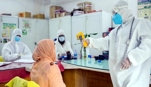 করোনায় মৃত্যুশূন্য দিনে শনাক্ত ৪৫