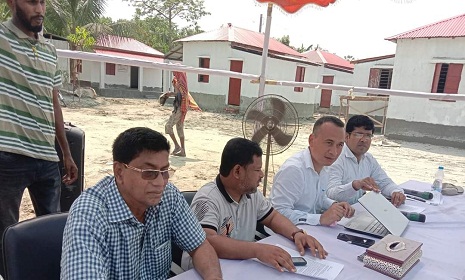 নগরকান্দা উপজেলা প্রশাসনের সংবাদ সম্মেলন