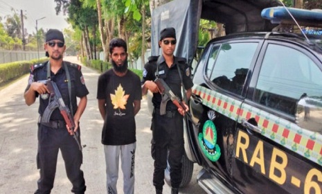 নড়াইলে নিষিদ্ধ জঙ্গি সংগঠন আনসার আল ইসলামের বিভাগীয় নেতা গ্রেপ্তার