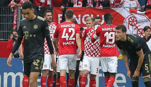 চ্যাম্পিয়ন বায়ার্নকে হারিয়ে দিলো মেইঞ্জ