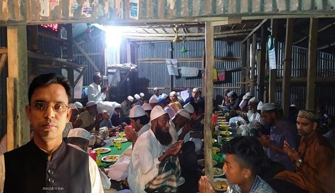 নগরকান্দার পুরাপাড়া ইউনিয়নে ইফতার মাহফিল অনুষ্ঠিত